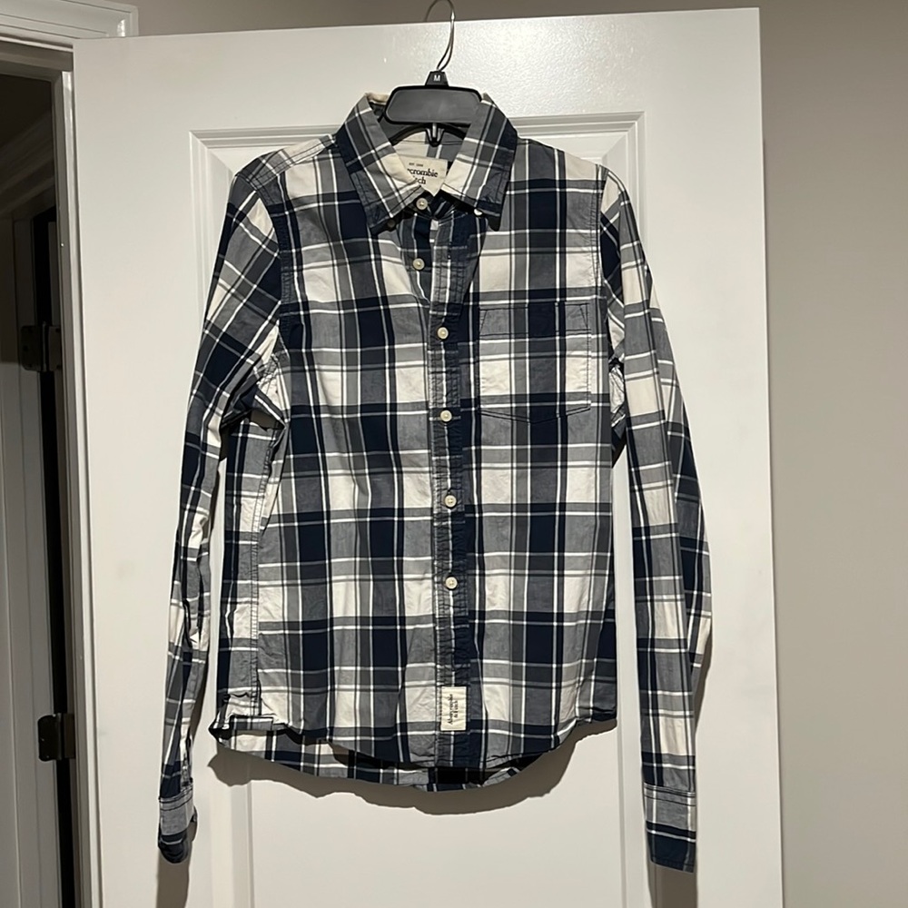 A&F Plaid shirt
